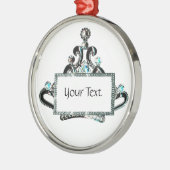 Personalisiert Royal Tiara Ornament Aus Metall (Links)