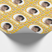 Personalisiert Royalty Baby Foto Geschenkpapier (Ecke)