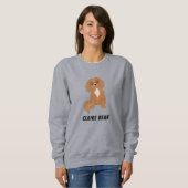 Personalisiert Ruby Cavalier King Charles Spaniel Sweatshirt (Vorne ganz)