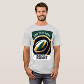 Personalisiert Rugby T - Shirt (Vorne ganz)