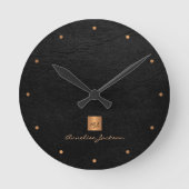 Personalisiert Runde Wanduhr (Vorderseite)