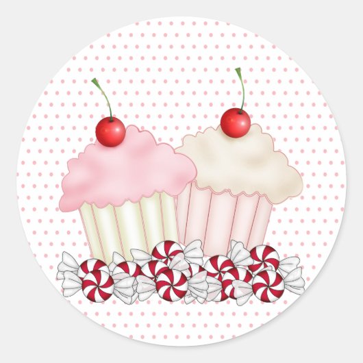 Personalisiert Runder Aufkleber (Vorderseite)