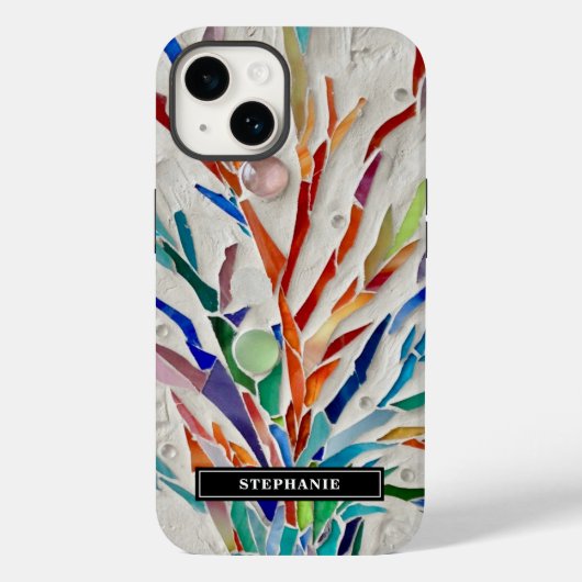 Personalisiert rustikal Case-Mate iPhone hülle (Rückseite)