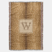 Personalisiert - rustikaler decke (Vorderseite Vertikal)