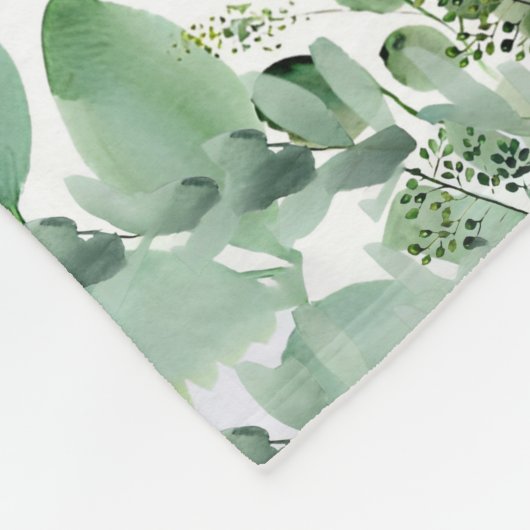 Personalisiert Safari Animals Baby Milestone Blank Fleecedecke (Ecke)