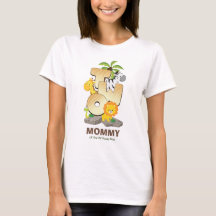 Personalisiert Safari Geburtstagshirt für Mommy