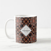 Personalisiert Safari Sunset Bohemisch Mandala Til Kaffeetasse (Links)