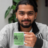 Personalisiert Sage Best Truck Driver Carrier Tass Kaffeetasse