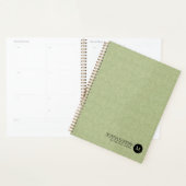 Personalisiert Sage Green Linde Planer (Anzeige)