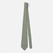 Personalisiert Sage Green White Dot Wedding Neck T Krawatte (Vorderseite)