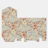 Personalisiert Sage Green Wildblume Babydusche Geschenkschachtel (Ungefaltet)