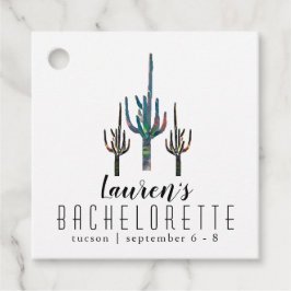 Personalisiert Saguaro Cactus Bachelorette Geschenkanhänger
