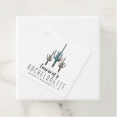 Personalisiert Saguaro Cactus Bachelorette Geschenkanhänger (Beispiel)