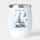 Personalisiert Sailboat Tumbler (Rückseite)