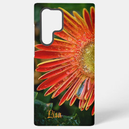 Personalisiert Samsung Case - Orange Gerbera Daisy Samsung Galaxy Hülle