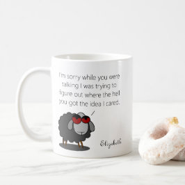 Personalisiert Sarcasm Funny Mache Spaß Witty nich Kaffeetasse