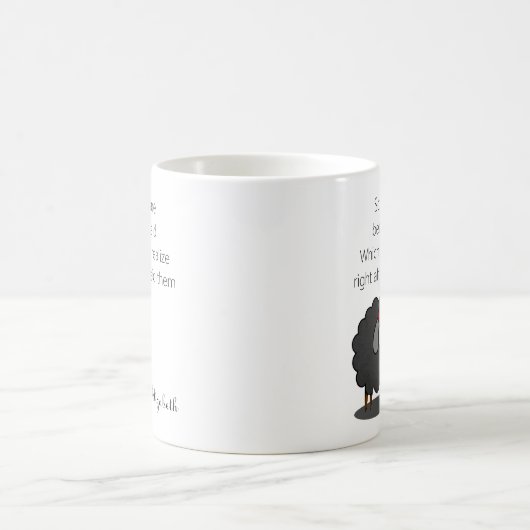 Personalisiert Sarcasm Funny Unsagter Spaß Witty J Kaffeetasse (Mittel)