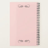 Personalisiert Sarcastic Pink Planner Planer (Rückseite)
