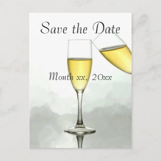 Personalisiert Save the Date Ankündigungspostkarte