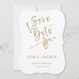 Personalisiert Save the Date Minimalistische Vorla Einladung