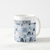 Personalisiert "Scaling the Peaks of Coziness" Kaffeetasse (VorderseiteRechts)