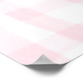 Personalisiert Scarlett Baby Girl Kinderzimmer Gin Poster (Ecke)