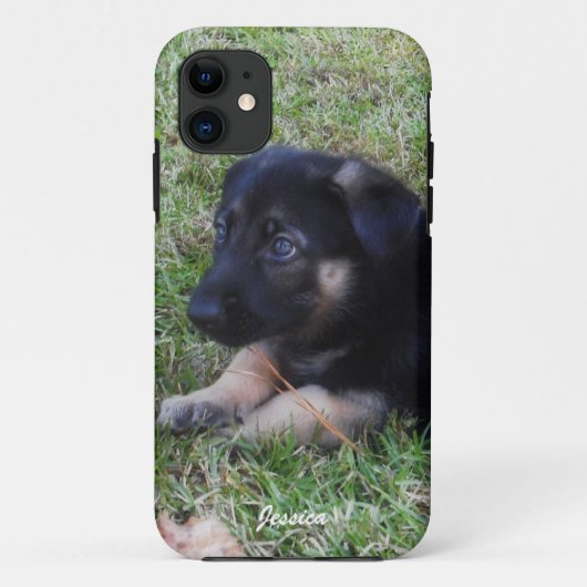 Personalisiert: Schäferhund iPhone 5 Fall Case-Mate iPhone Hülle (Rückseite)