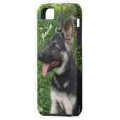 Personalisiert: Schäferhund iPhone 5 Fall Case-Mate iPhone Hülle (Rückseite Links)