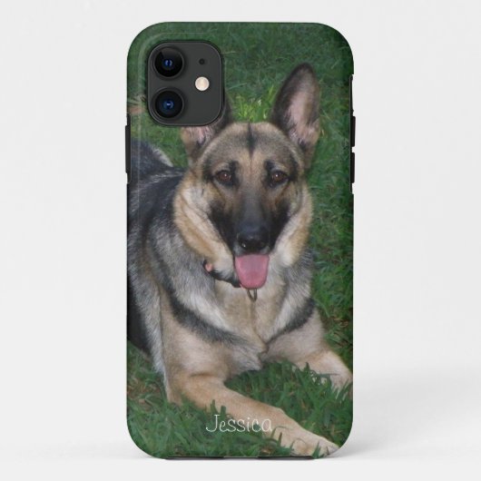 Personalisiert: Schäferhund iPhone 5 Fall Case-Mate iPhone Hülle (Rückseite)