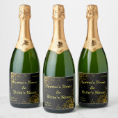 Personalisiert Schaumweinetikett (Flaschen)