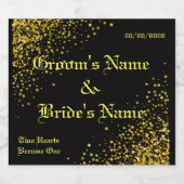 Personalisiert Schaumweinetikett (Einzelnes Label)