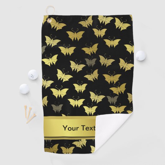 personalisiert, Schmetterling, Schmetterlinge, Sch Golfhandtuch (Insitu)