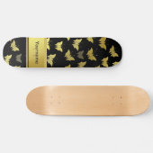 personalisiert, Schmetterling, Schmetterlinge, Sch Skateboard (Horizontal)