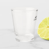 Personalisiert Schnapsglas (Links)