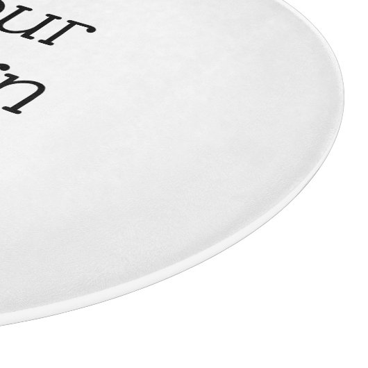 Personalisiert Schneidebrett (Ecke)