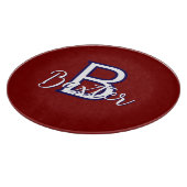 Personalisiert Schneidebrett (Ecke)