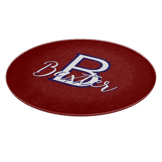 Personalisiert Schneidebrett (Ecke)