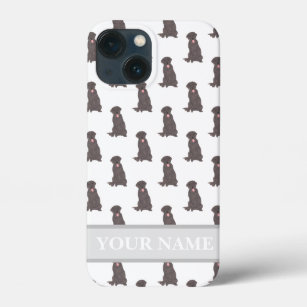 Personalisiert Schokolade Labrador Labrador Hund Case-Mate iPhone Hülle