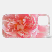 Personalisiert schöne rosa Hawaiianische Korallenp Case-Mate iPhone Hülle (Rückseite (Horizontal))