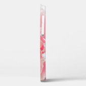 Personalisiert schöne rosa Hawaiianische Korallenp Case-Mate iPhone Hülle (Rückseite / Links)