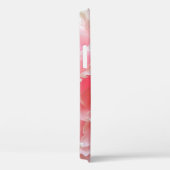 Personalisiert schöne rosa Hawaiianische Korallenp Case-Mate iPhone Hülle (Rückseite / Rechts)