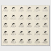 Personalisiert School and Uni-Abschluss Elegante Geschenkpapier (Flach)