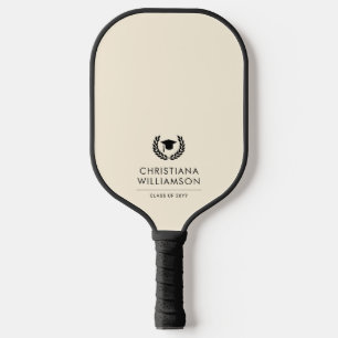 Personalisiert School and Uni-Abschluss Elegante Pickleball Schläger