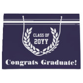 Personalisiert School and University Abschluss Große Geschenktüte (Vorderseite)