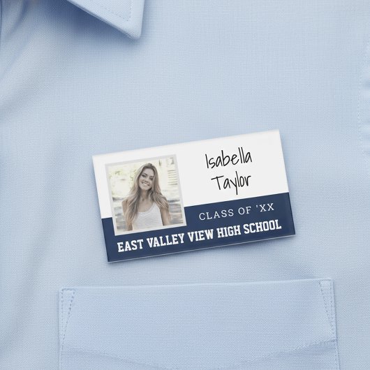 Personalisiert School Class Wiedersehen Yearbook F Namenschild