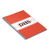 Personalisiert School Colorblock Notebook Notizblock (Rechte Seite)