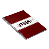 Personalisiert School Colorblock Notebook Notizblock (Rechte Seite)