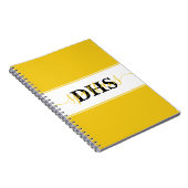 Personalisiert School Colorblock Notebook Notizblock (Rechte Seite)