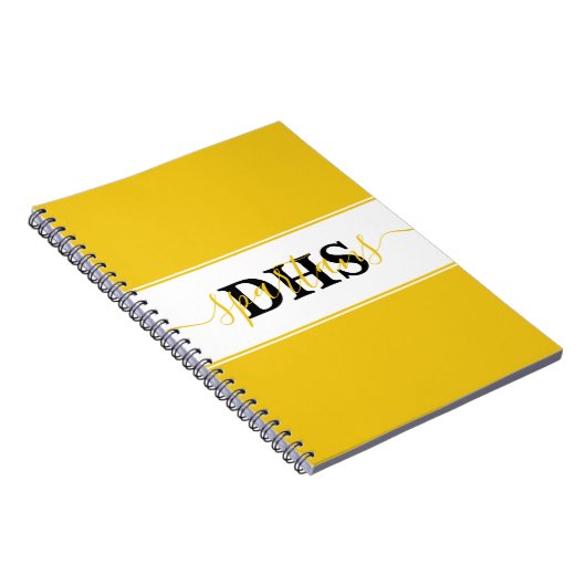 Personalisiert School Colorblock Notebook Notizblock (Rechte Seite)