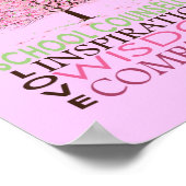 Personalisiert School Counselors Posters Poster (Ecke)